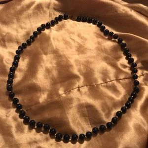 💙💛 Navy beaded necklace 💛💙